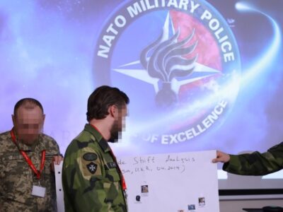 Representatives of the Military Law Enforcement Service of the Armed Forces of Ukraine conducted the pilot NATO course “Military Police in Hybrid Warfare Course 2025”