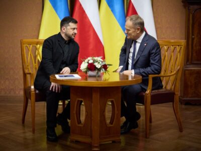 «Ви посилили Україну, наших солдатів і цивільних» — Володимир Зеленський під час розмови з Дональдом Туском  