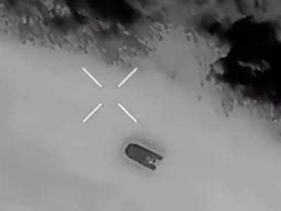 Іще один пішов на дно: воїни 81-ї бригади знищили човен росіян з десантом  