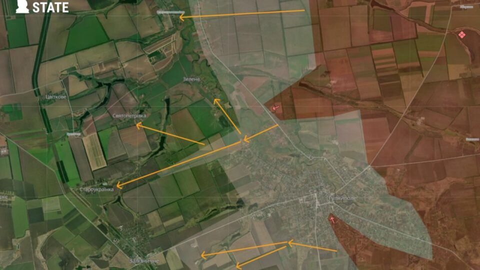 Штурмовики зачищають від окупантів села навколо Гуляйполя  