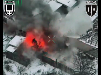 Схованка стала могилою: на Лиманському напрямку дрон розніс сарай з окупантами  