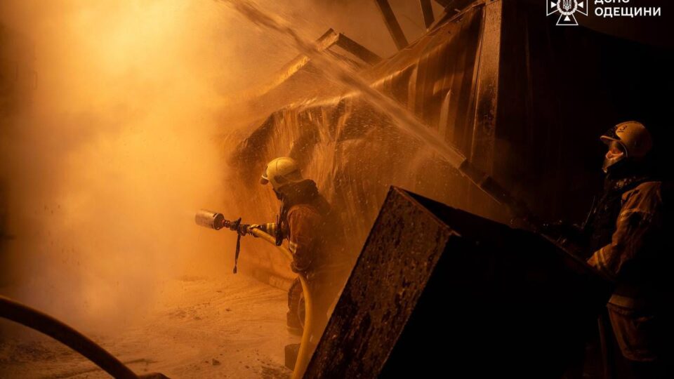 У новорічну ніч росія завдала ударів по Одещині  