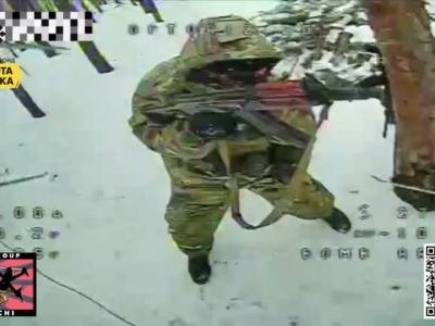 «Мають якусь підготовку і страх»: на Слов’янському напрямку окупанти намагаються перетнути річку по кризі  