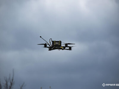 Лиманські поля отримують нове добриво — наші пілоти FPV працюють і в мороз  