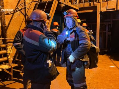 У Кривому Розі після російського обстрілу довелося евакуювати шахтарів з глибини 1,5 кілометра  