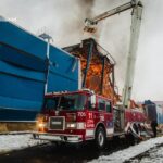 Пожежа складського приміщення