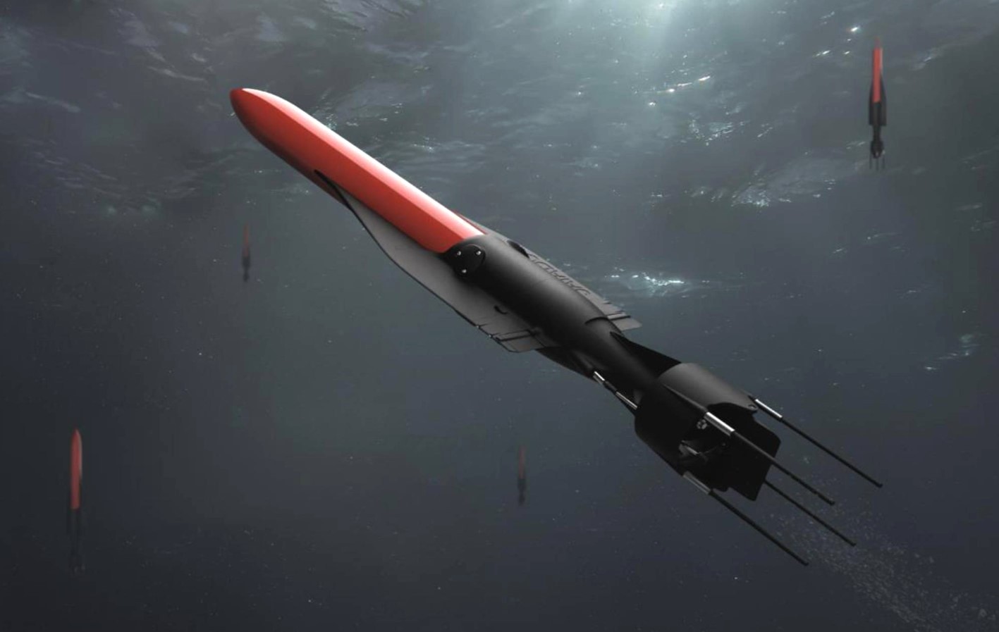 Автономні підводні апарати JaiaBot. Фото: Jaia Robotics