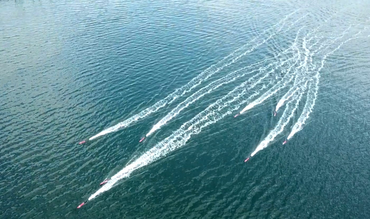 Автономні підводні дрони JaiaBot допомагають збирати критично важливу інформацію для планування операцій у прибережній зоні. Фото: USMC