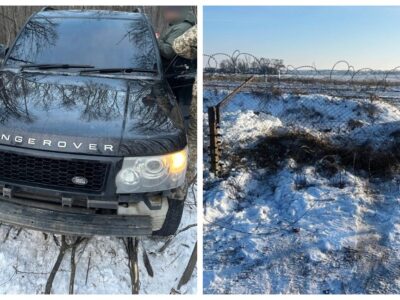 Водій Range Rover з ухилянтами намагався прорвати кордон та травмував бійця ДПСУ  
