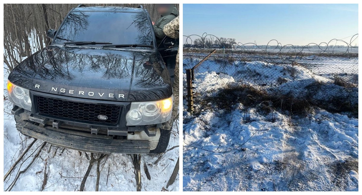 Водій Range Rover з ухилянтами намагався прорвати кордон та травмував бійця ДПСУ
