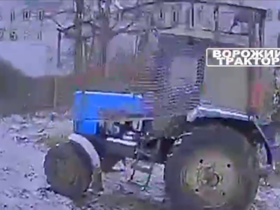 Трактор з мангалом та РЕБом — на Харківщині уражено дивну російську техніку  