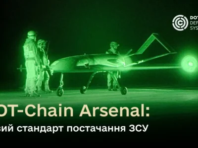 Міноборони повністю цифровізувало постачання БПЛА для ЗСУ через DOT-Chain Arsenal  