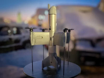 У Києві презентували найновішу версією дрона-перехоплювача для боротьби з «Шахедами»  