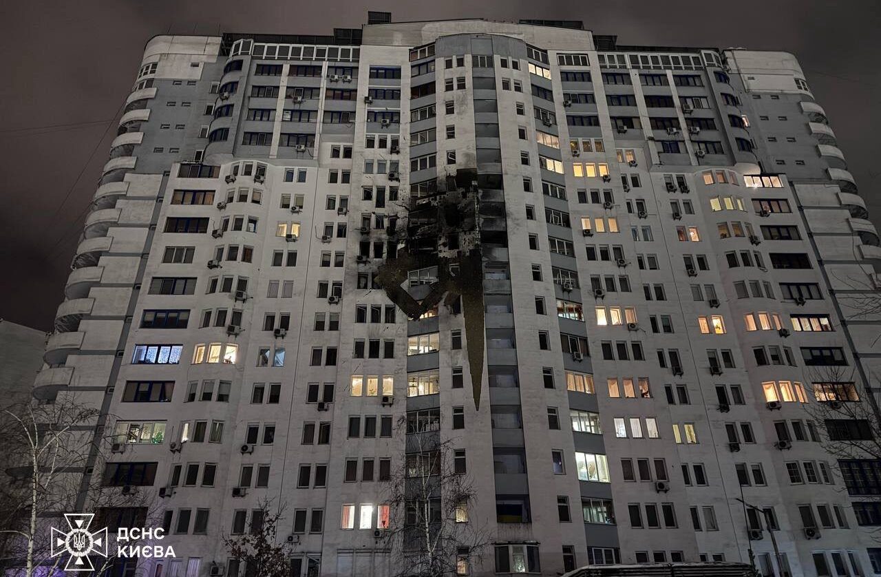 Будинок, пошкоджений унаслідок удару