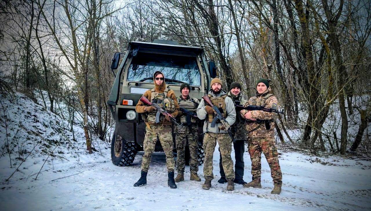 Бійці батареї пускових пристроїв Raven