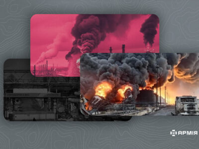 Сили оборони уразили нафтобазу в Бєлгородській області рф та склад МТЗ  