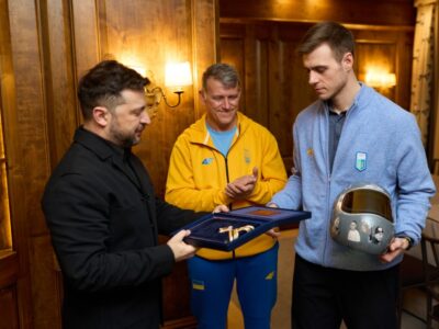 Президент нагородив українського скелетоніста Владислава Гераскевича орденом Свободи  