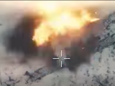 Вперше на наземному дроні росіяни везли міномет: дронарі Князівської бригади знищили потужний ворожий НРК  