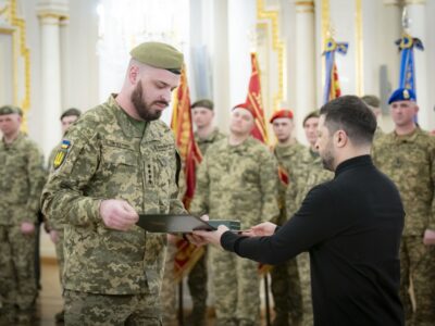 Комбат «Котельва» став першим триразовим кавалером відзнаки Президента «Хрест бойових заслуг»  