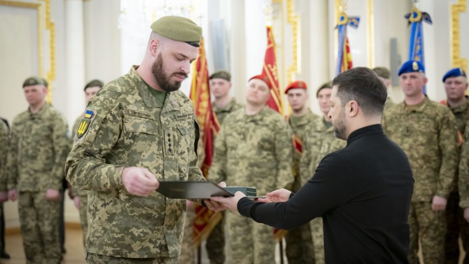 Комбат «Котельва» став першим триразовим кавалером відзнаки Президента «Хрест бойових заслуг»  