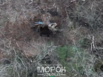 Зачистка ТМ — штурмовики закинули протитанкові міни прямо у схованки росіян  