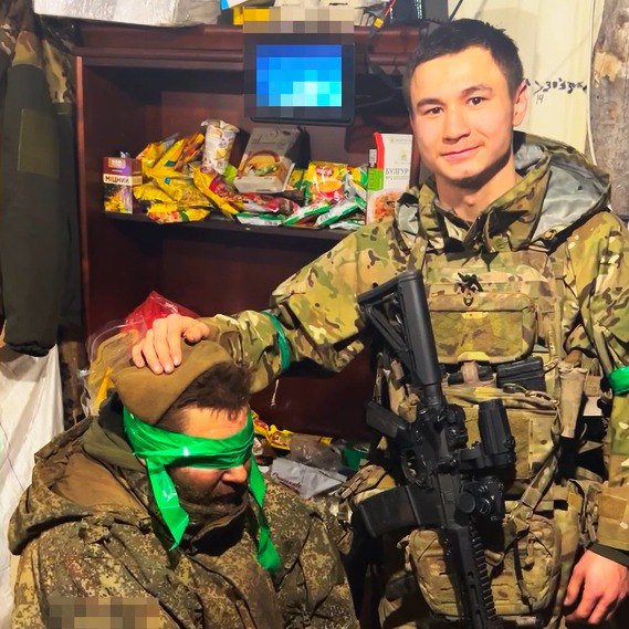 Російський полонений, український військовий