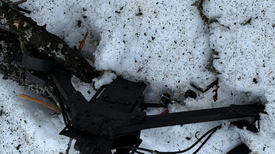 У Харкові вперше зафіксовано застосування FPV-дрона на оптоволокні  