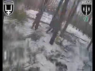 Сам тікай, товариша підставляй — у Серебрянському лісництві окупант дав майстерклас з братерства  