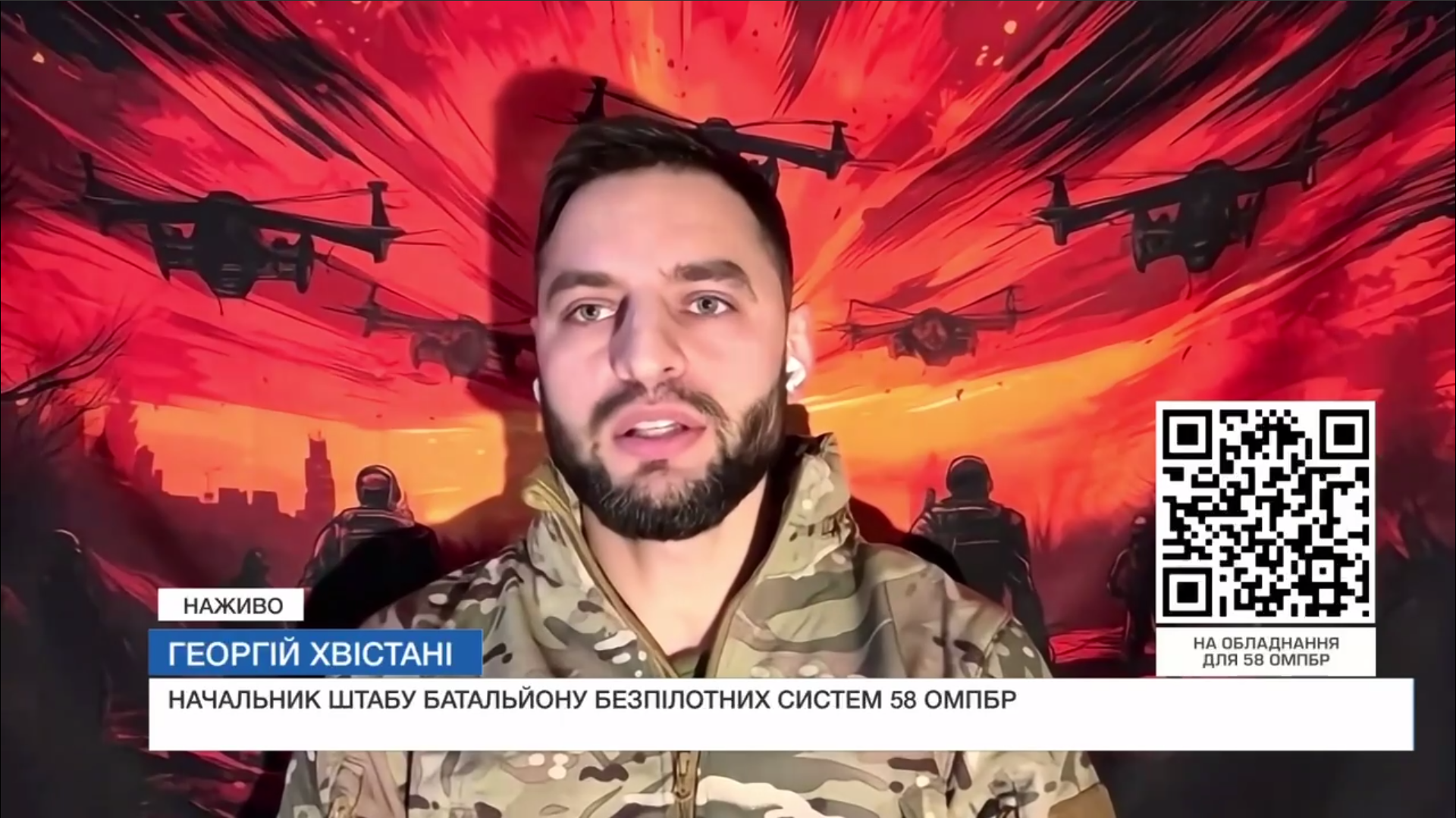 Фото чоловіка на тлі дронів