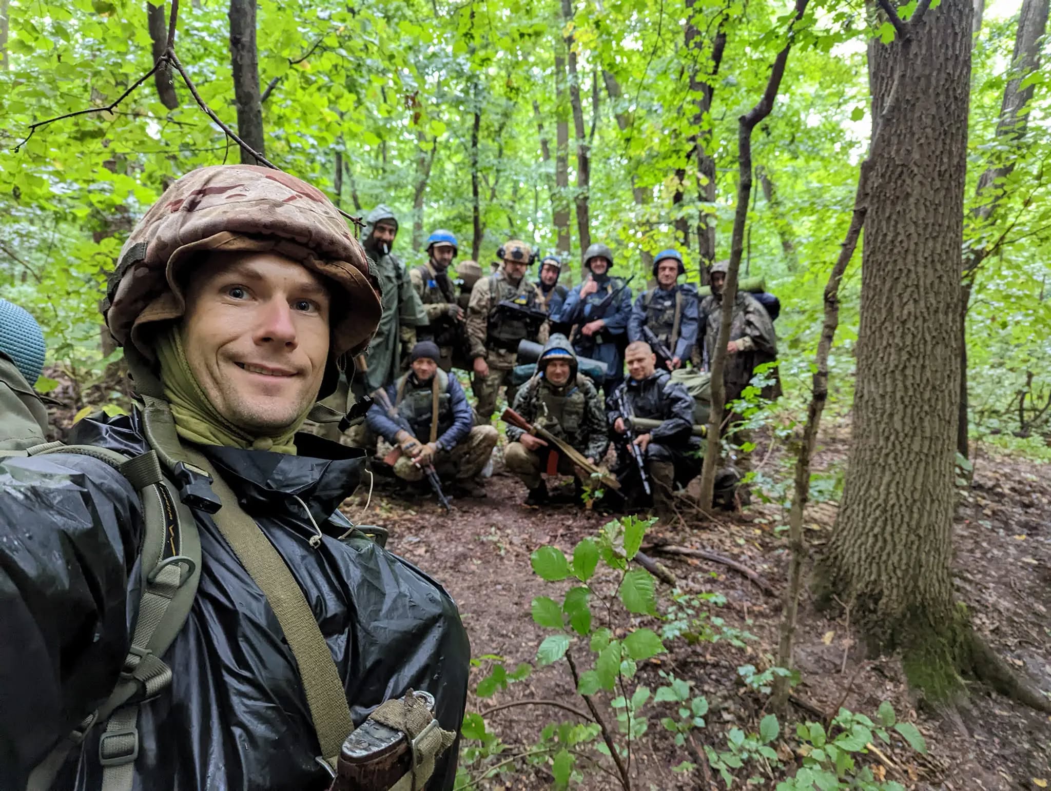 Віталій Киркач-Антоненко з побратимами