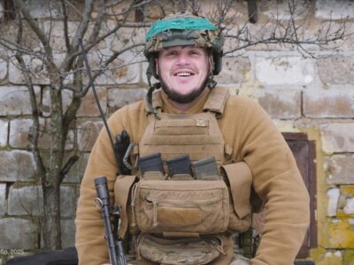 “I lift my head, I see a Russian tank already next to me, about five meters away”: the story of paratrooper Yevhenii  