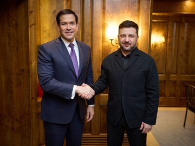 Поcилення ППО та переговорний процес: Президент України провів зустріч із Держсекретарем США  