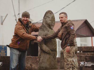 Вісім «скіфських баб» врятували десантники 25-ї Січеславської бригади ДШВ  