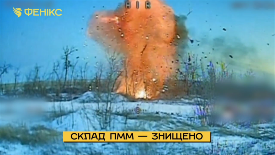 Вогняний гриб у посадці: наші пілоти висадили в повітря паливний склад росіян  