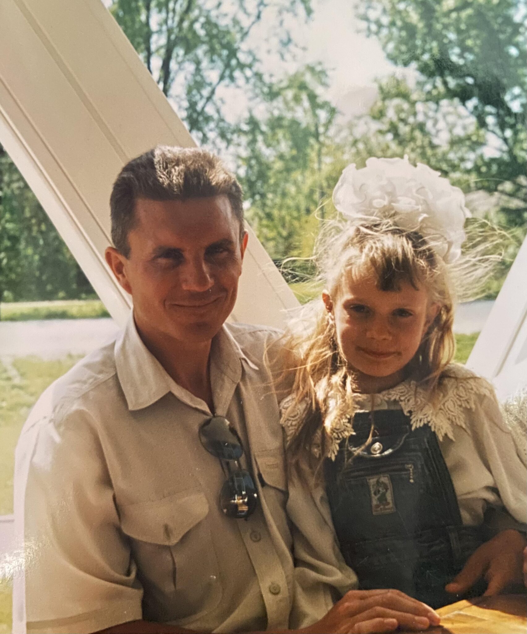 Олександр Оксанченко з донькою