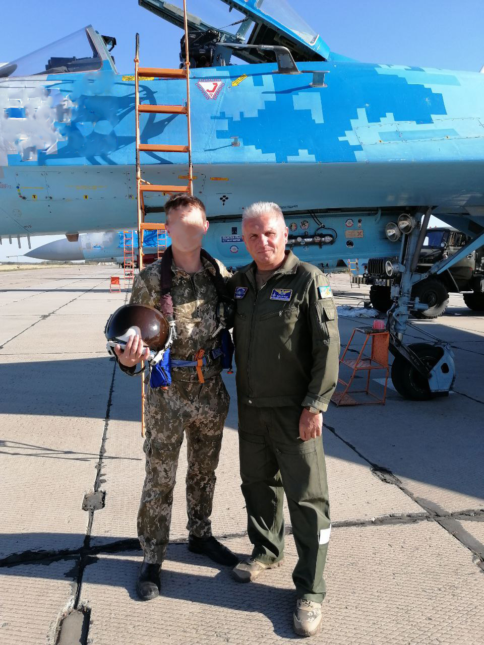 Олександр Оксанченко з учнем