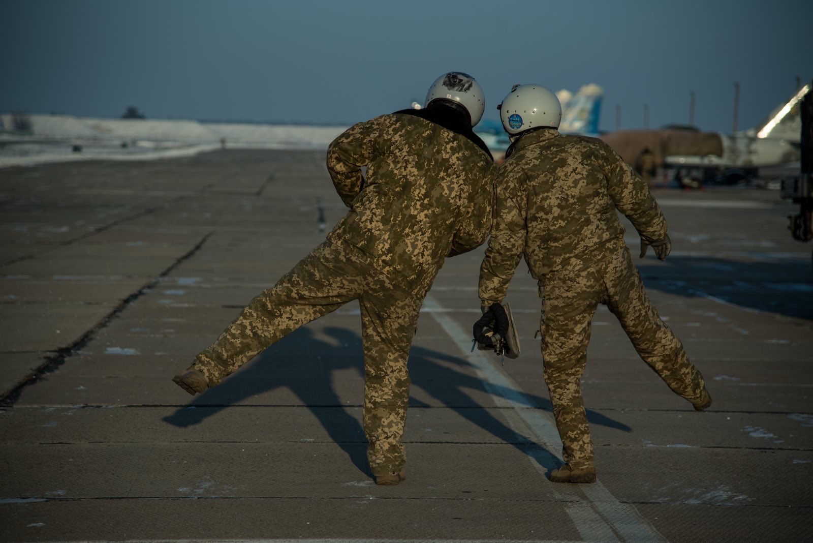 Олександр Оксанченко з побратимом