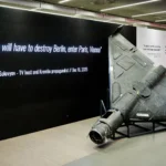 БПЛА типу Shahed на безпековій виставці.