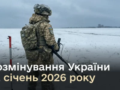 У січні підрозділи Міноборони розмінували понад 1 000 га звільнених територій  