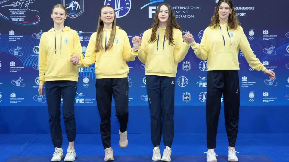 Представниця ЗСУ стала чемпіонкою Європи з фехтування серед юніорів  