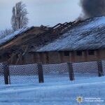 Пошкоджена будівля