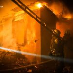 Пошкоджена будівля