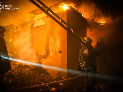 На Одещині через атаку російських БПЛА двоє людей постраждали  