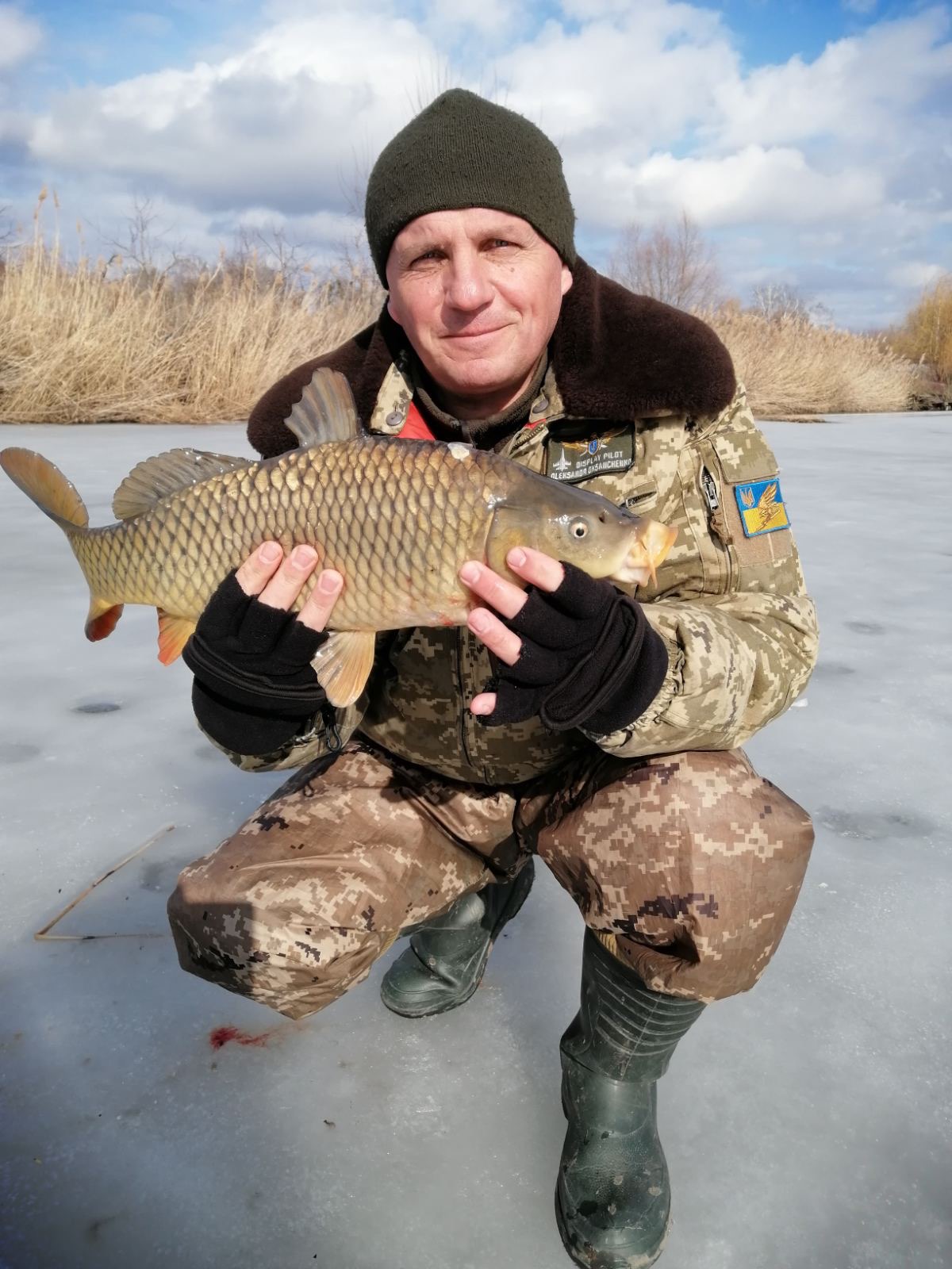 Олександр Оксанченко на риболовлі