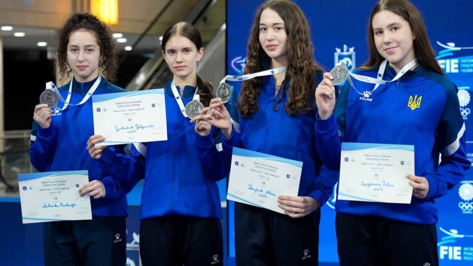 Представниця ЗСУ виборола срібло чемпіонату Європи з фехтування серед кадетів  