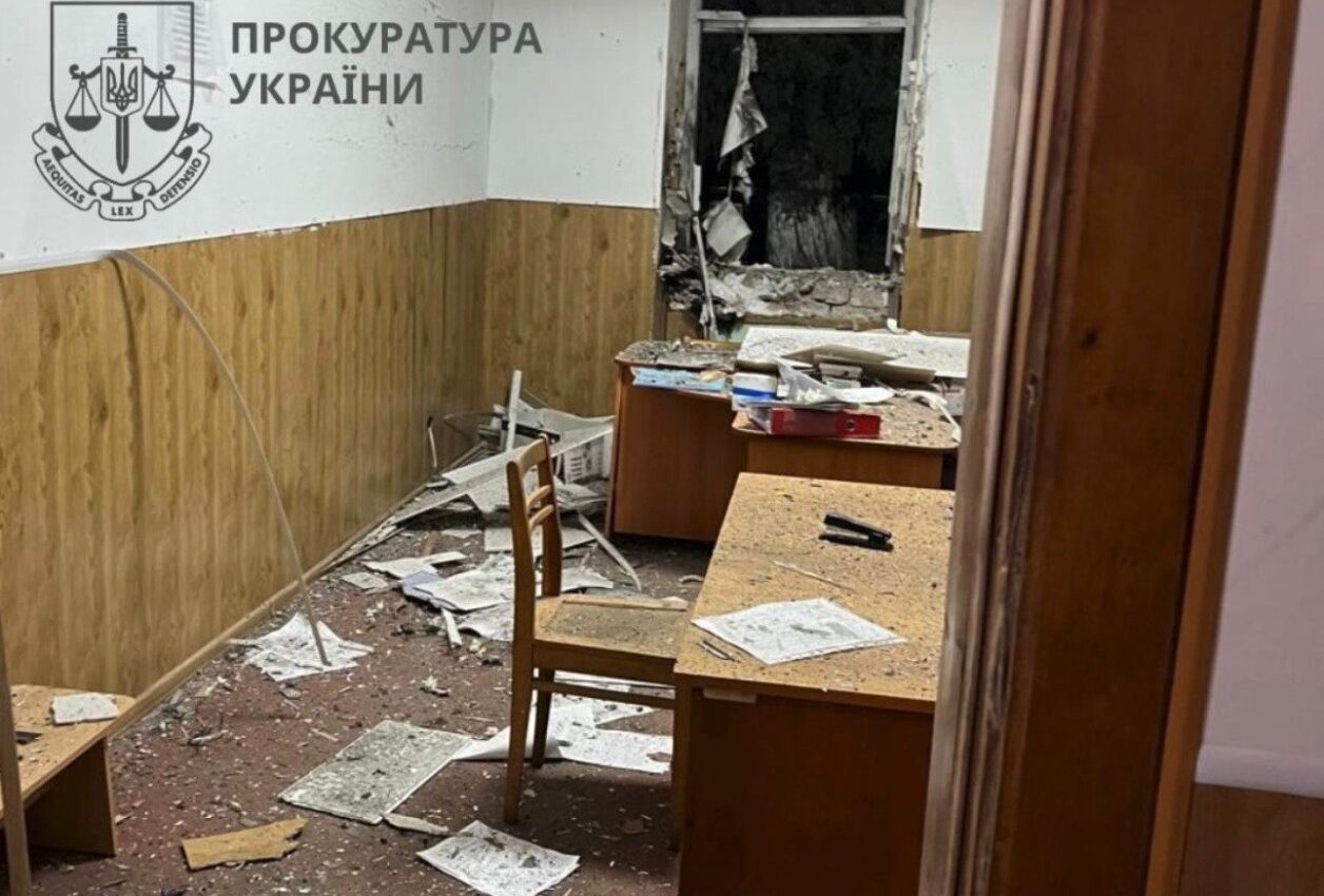 Наслідки вибуху у приміщенні