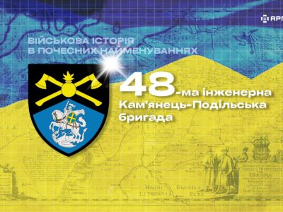 Військова історія в почесних найменуваннях: 48-ма інженерна Кам’янець-Подільська бригада  