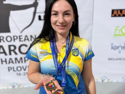 Спортсменка ЗСУ Вероніка Марченко здобула бронзову медаль чемпіонату Європи зі стрільби з лука  