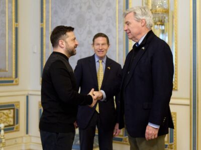 Посилення санкцій проти рф та енергетична підтримка України: Президент зустрівся із сенаторами США  