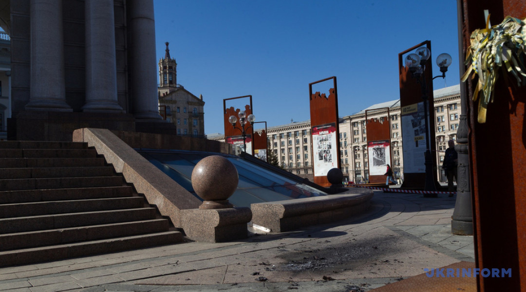 Наслідки атаки дронів в Києві